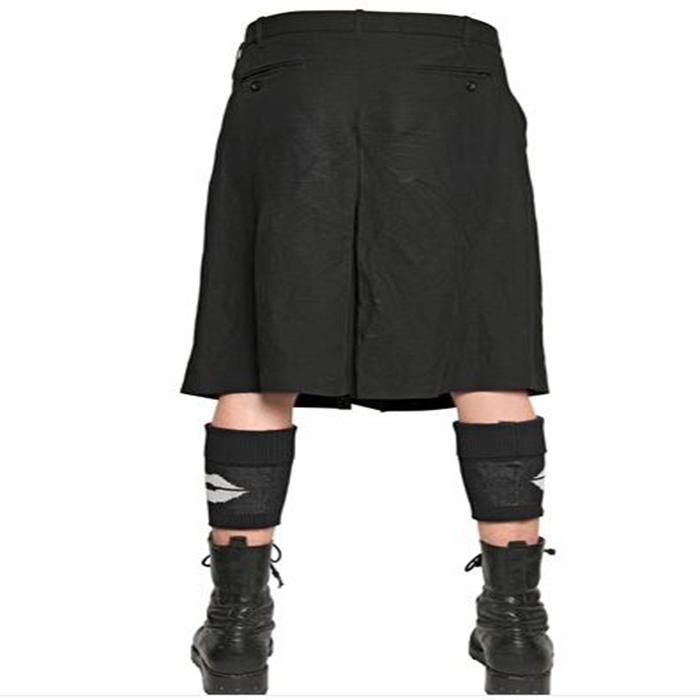 Men' Shorts Large Size Custom Fashion Spring Style Skirt Pants European And American Stage Show Neutral, Black
Men' Shorts Large Size Custom Fashion Spring Style Skirt Pants European And American Stage Show Neutral, Black
