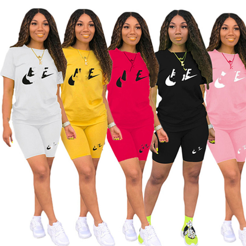 Jogger suits Designer brand tracksuits summer clothes women outfits plus size Short sleeve T-shirt and shorts Two Piece Sets Casual Outwork Sports suit 3504-8, Mix color
Jogger suits Designer brand tracksuits summer clothes women outfits plus size Short sleeve T-shirt and shorts Two Piece Sets Casual Outwork Sports suit 3504-8, Mix color
