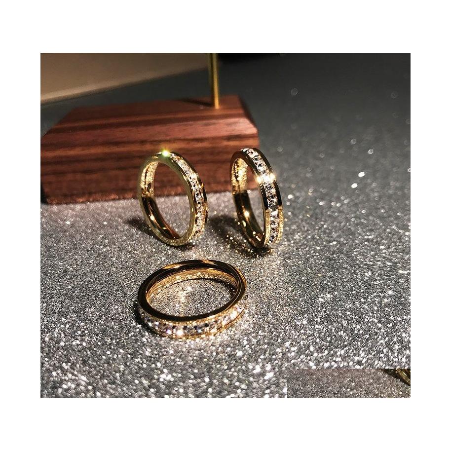 Band Rings Fashion Jewelry Titanium Steel Ring For Women Light Luxury Zircon Drop Delivery Dhycu
Band Rings Fashion Jewelry Titanium Steel Ring For Women Light Luxury Zircon Drop Delivery Dhycu
