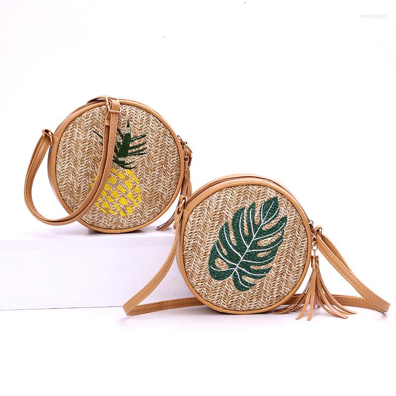 Evening Bags Women Messenger Shoulder Bag Wholesale Summer Female 2023 Small Round Straw, Leaves
Evening Bags Women Messenger Shoulder Bag Wholesale Summer Female 2023 Small Round Straw, Leaves