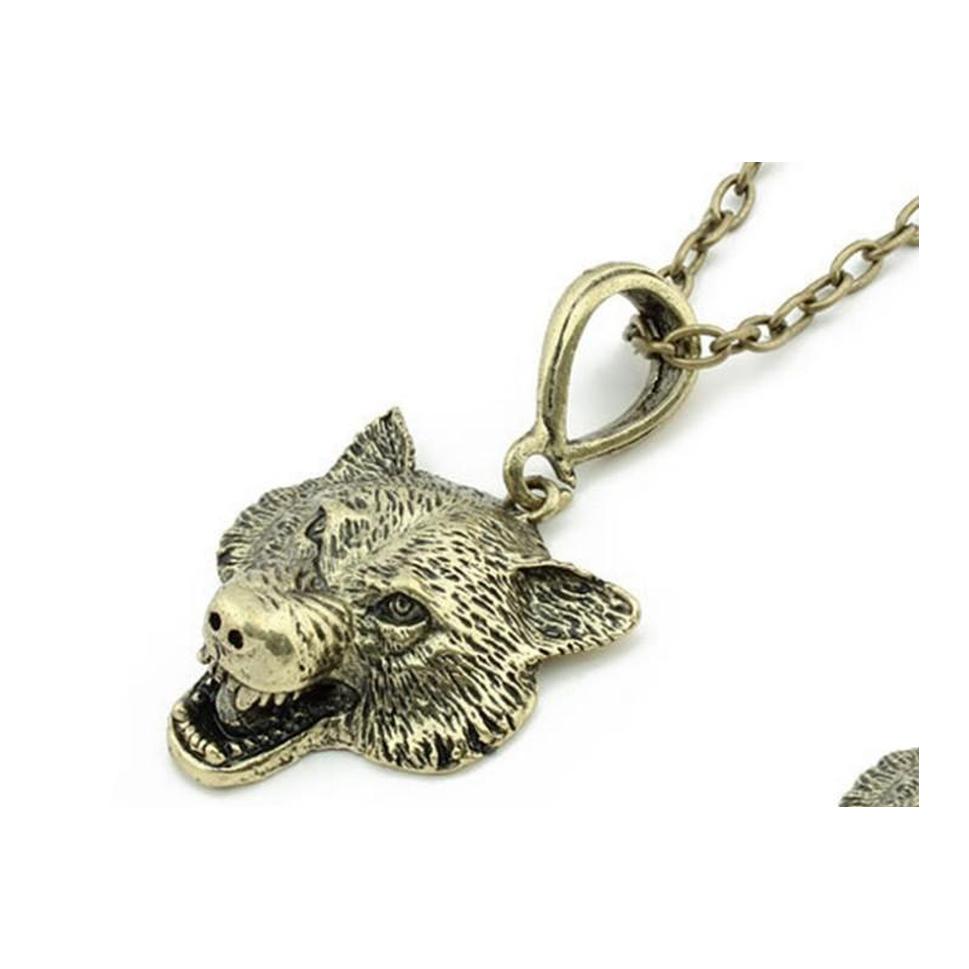 Pendant Necklaces Wolf Head Necklace Animal Jewelry Men Nanashop Drop Delivery Pendants Dhlo3
Pendant Necklaces Wolf Head Necklace Animal Jewelry Men Nanashop Drop Delivery Pendants Dhlo3