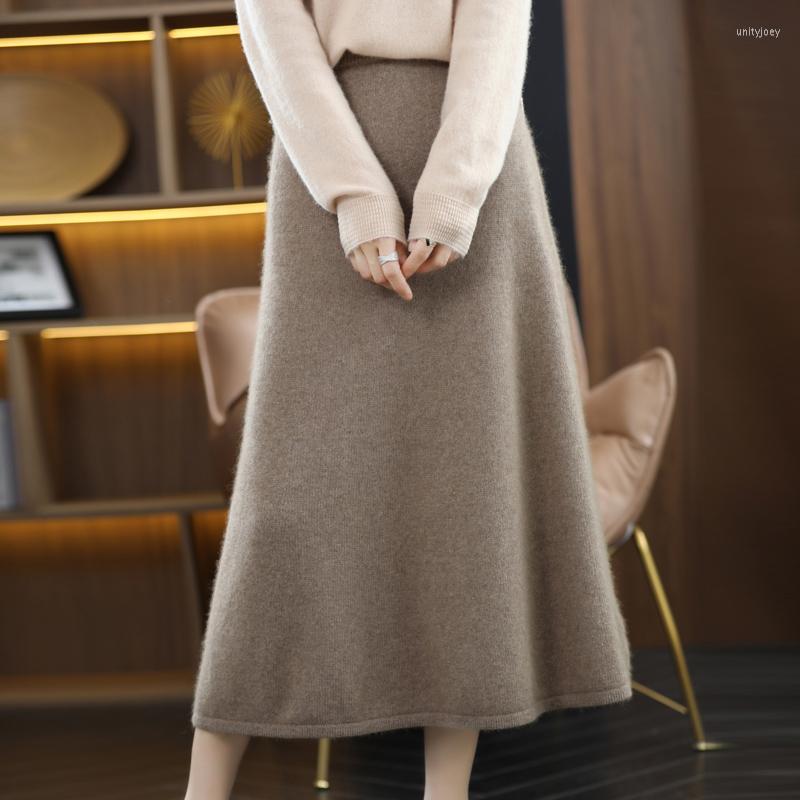 Skirts Fashion High-end Women's Cashmere Skirt 2023 Knitted Solid Color Long Section Wool Autumn And Winter Series, Black
Skirts Fashion High-end Women's Cashmere Skirt 2023 Knitted Solid Color Long Section Wool Autumn And Winter Series, Black