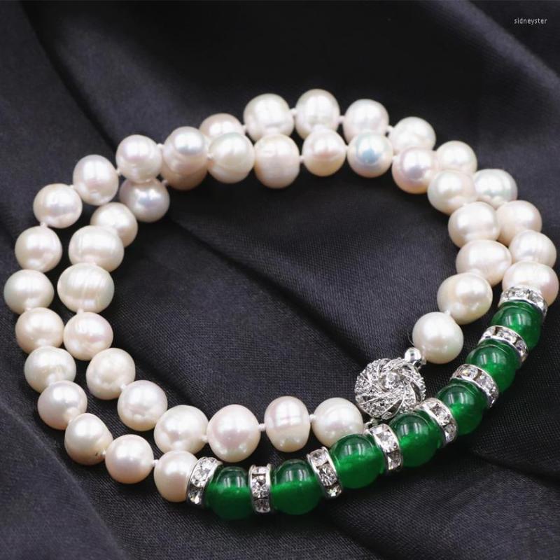 Choker Statement Necklace Pearl Chokers For Women Natural Pearls Beads Chains Jades Rhinestone Chain Bridal Wedding Jewelry 18" A760
Choker Statement Necklace Pearl Chokers For Women Natural Pearls Beads Chains Jades Rhinestone Chain Bridal Wedding Jewelry 18" A760