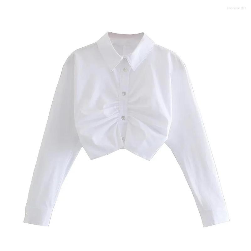 Women's Blouses XIKOM 2023 Autumn White Women Shirts Fashion Folds Long Sleeve Top Casual Slim Vintage Or Tops For Woman
Women's Blouses XIKOM 2023 Autumn White Women Shirts Fashion Folds Long Sleeve Top Casual Slim Vintage Or Tops For Woman
