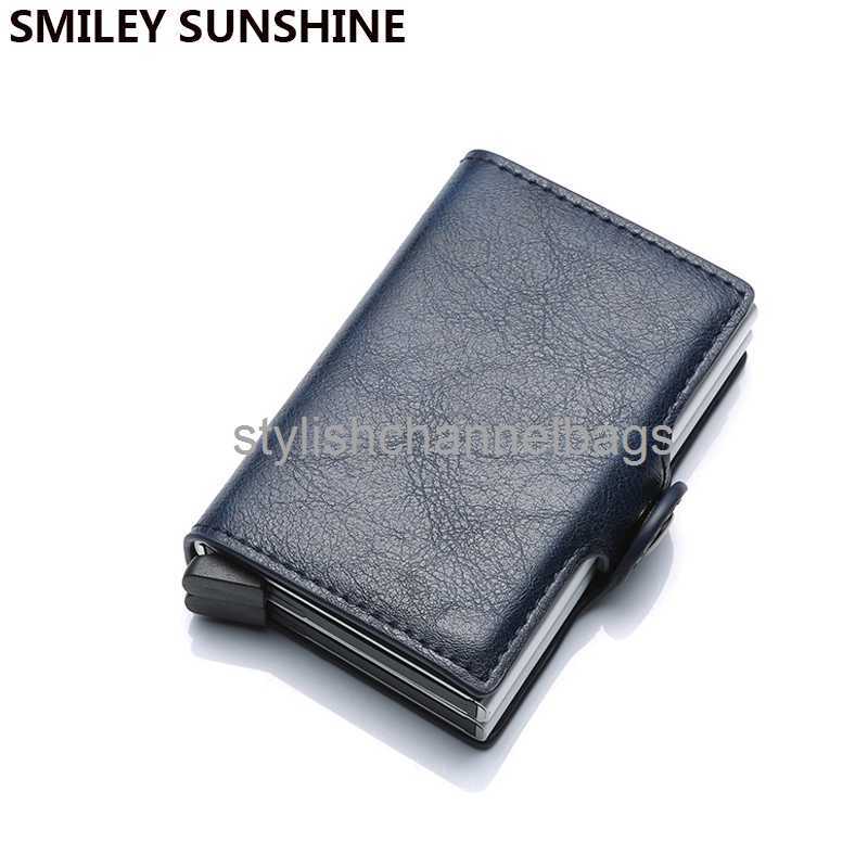 Wallets Antitheft Men id Bank Credit Card Holder Double Rfid Blocking Wallet Leather Security Aluminum Box Metal Purse Cardholder Case 0204/23, Pink
Wallets Antitheft Men id Bank Credit Card Holder Double Rfid Blocking Wallet Leather Security Aluminum Box Metal Purse Cardholder Case 0204/23, Pink