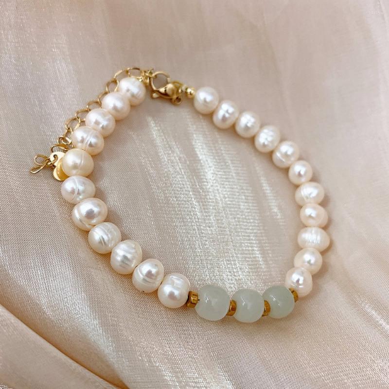 Charm Bracelets FEEHOW Natural Irregular Baroque Freshwater Pearls For Women 2023 Fashion Party Jewelry Accessories Sweet Bracelet
Charm Bracelets FEEHOW Natural Irregular Baroque Freshwater Pearls For Women 2023 Fashion Party Jewelry Accessories Sweet Bracelet