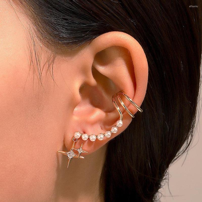 Backs Earrings Clip On Star Butterfly Ear Cuff Fake Cartilage Non Piercing Pearl Crystal For Women
Backs Earrings Clip On Star Butterfly Ear Cuff Fake Cartilage Non Piercing Pearl Crystal For Women