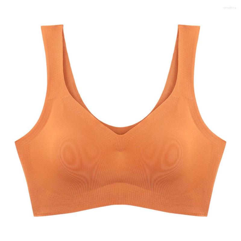 Bras Running Vest Sports No Steel Ring Breathable Seamless Ice Silk Sleep Fitness Women Bra, Flesh tint
Bras Running Vest Sports No Steel Ring Breathable Seamless Ice Silk Sleep Fitness Women Bra, Flesh tint