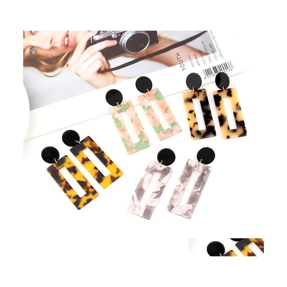 Dangle Chandelier Simple Geometric Acrylic Earrings For Women Tortoise Color Leopard Print Rec Earring Studs Fashion Jewelry Acces Dh5Vv
Dangle Chandelier Simple Geometric Acrylic Earrings For Women Tortoise Color Leopard Print Rec Earring Studs Fashion Jewelry Acces Dh5Vv