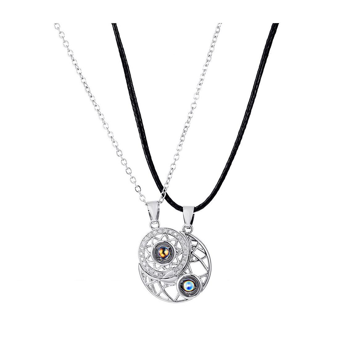 Pendant Necklaces Fashion Jewelry Couple Necklace Set For Man Woman Moon 100 Language Lovers Magnetic Drop Delivery Pendants Dhvs0
Pendant Necklaces Fashion Jewelry Couple Necklace Set For Man Woman Moon 100 Language Lovers Magnetic Drop Delivery Pendants Dhvs0