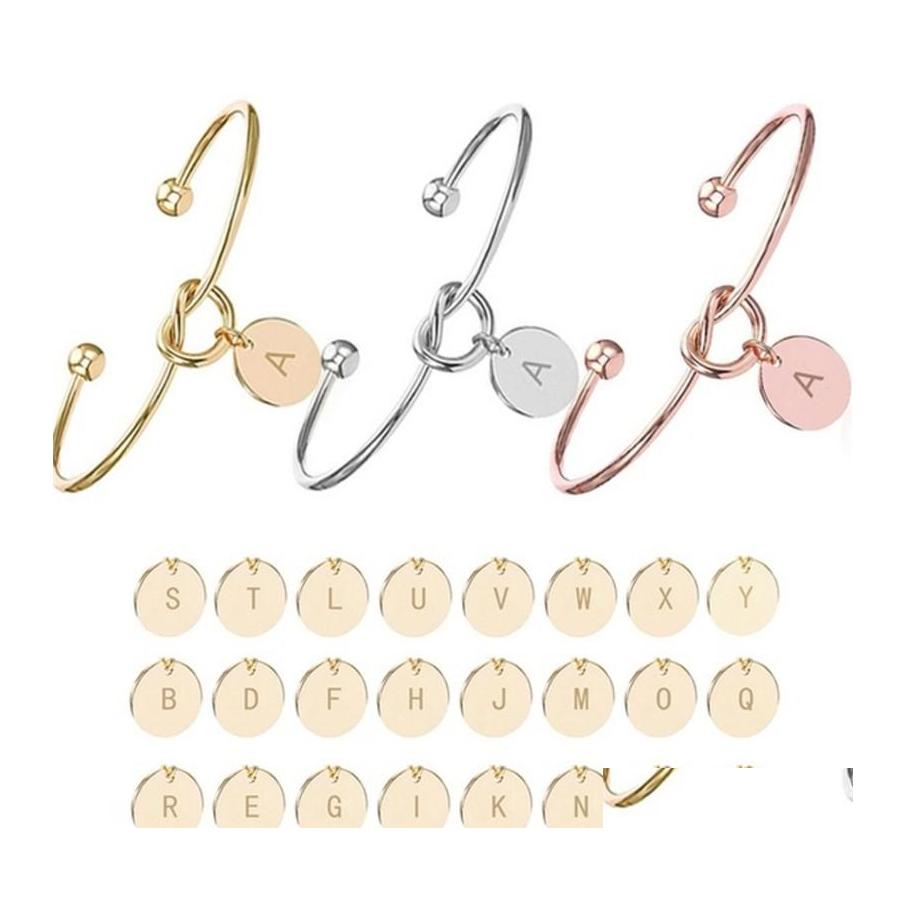 Cuff Personalized Initial Letter Charm Bracelets For Women Gold Sier Rose 26 Alphabet Tie Knot Open Bangle Fashion Jewelry Drop Deliv Otiuw
Cuff Personalized Initial Letter Charm Bracelets For Women Gold Sier Rose 26 Alphabet Tie Knot Open Bangle Fashion Jewelry Drop Deliv Otiuw