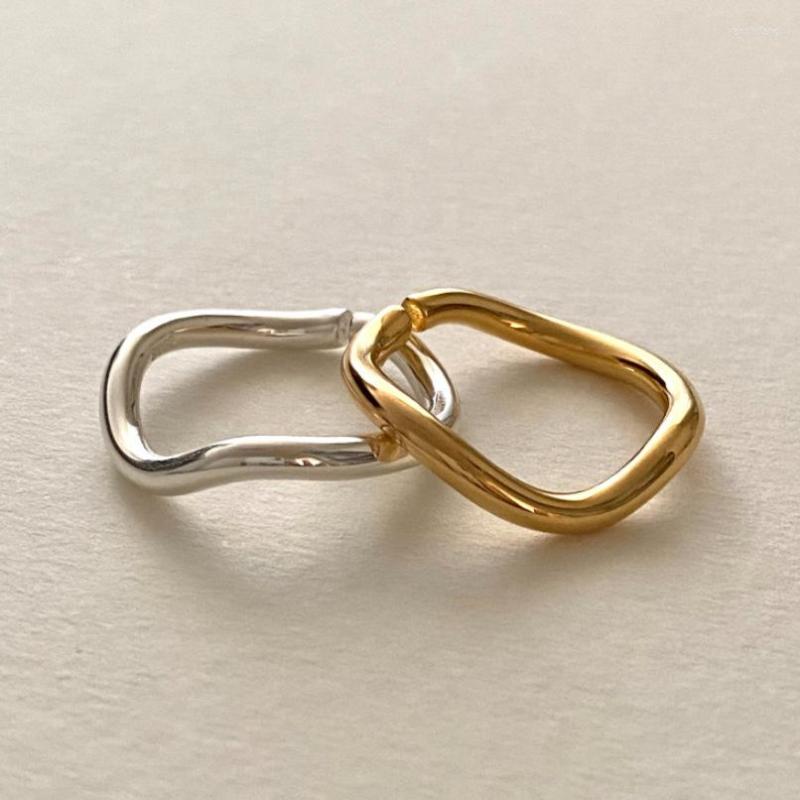 Cluster Rings Simple Design S925 Sterling Silver Adjustable Bending For Women Ring 2023Trend 925 Jewelry All-Matched Charms
Cluster Rings Simple Design S925 Sterling Silver Adjustable Bending For Women Ring 2023Trend 925 Jewelry All-Matched Charms