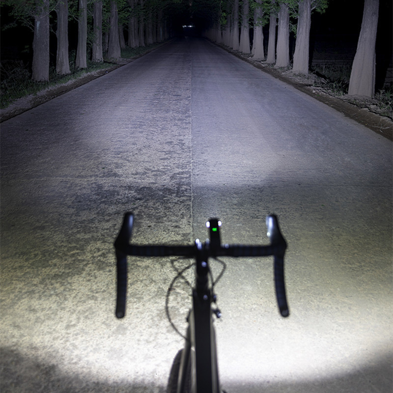 Bike Lights ROCKBROS Headlight Bicycle Handlebar Front Lamp MTB Rode Cycling USB Rechargeable Flashlight Safety Tail 230204