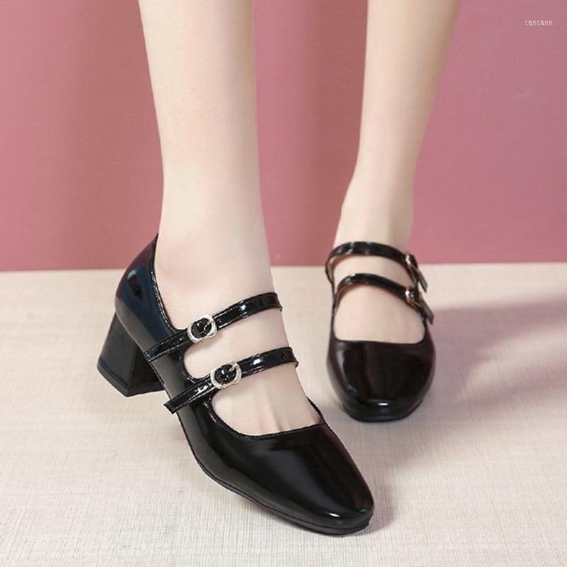Dress Shoes Comemore 2023 Spring Summer Women Double Buckle Mary Janes Patent Leather High Heels Pumps Retro Ladies Shoe Black
Dress Shoes Comemore 2023 Spring Summer Women Double Buckle Mary Janes Patent Leather High Heels Pumps Retro Ladies Shoe Black