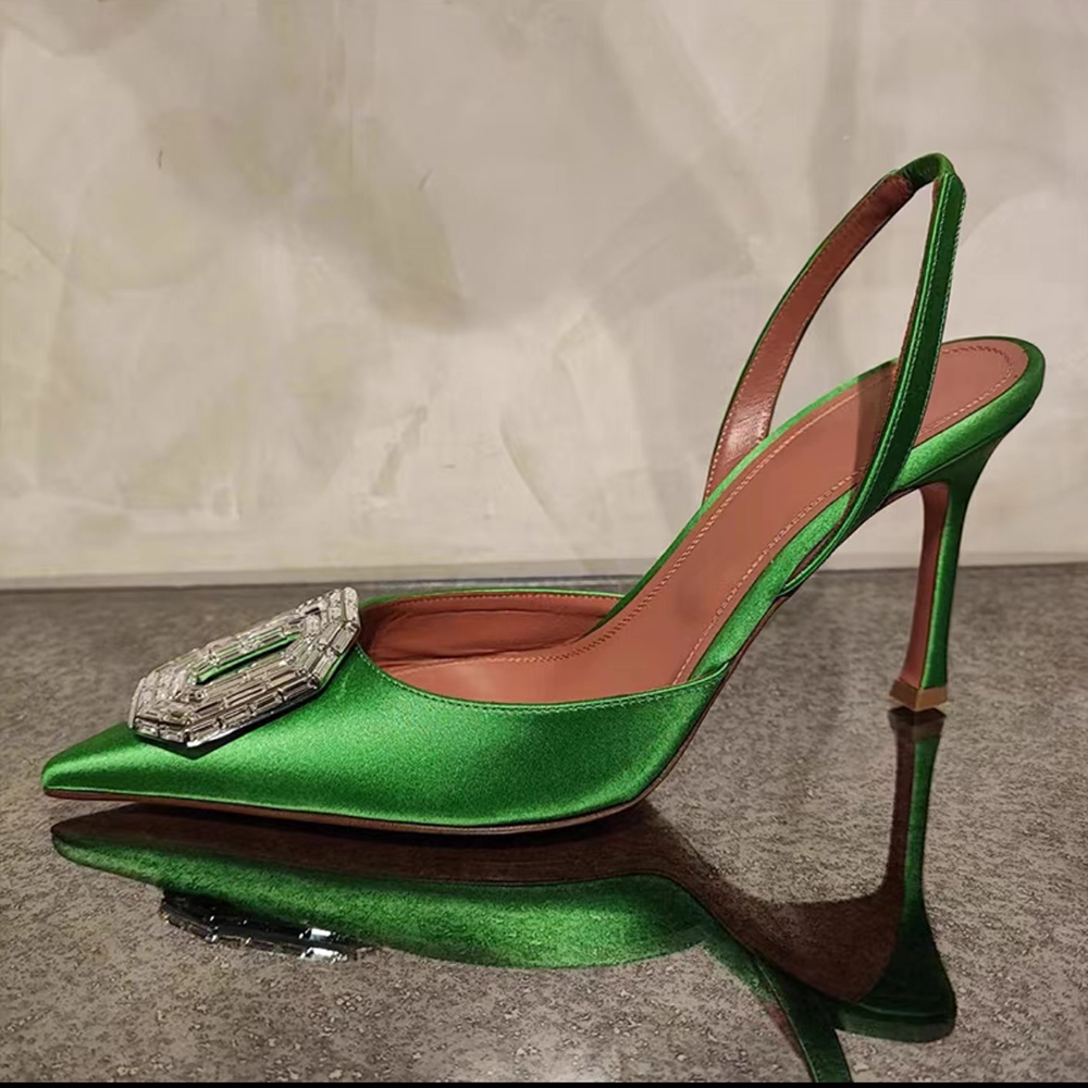 Amina muaddi Dress Shoes sandals Satin pointed slingbacks Bowtie pumps Crystal-sunflower high heeled shoe10cm Women's Luxury Designer Party Wedding Shoes With box
Amina muaddi Dress Shoes sandals Satin pointed slingbacks Bowtie pumps Crystal-sunflower high heeled shoe10cm Women's Luxury Designer Party Wedding Shoes With box