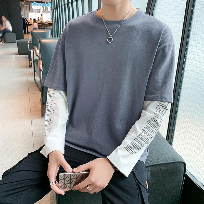 Men's T Shirts 2023 Two Pieces Design Men Long Sleeve T-shirt Boys Casual Cotton Tops Tees Size -3XL, Black
Men's T Shirts 2023 Two Pieces Design Men Long Sleeve T-shirt Boys Casual Cotton Tops Tees Size -3XL, Black