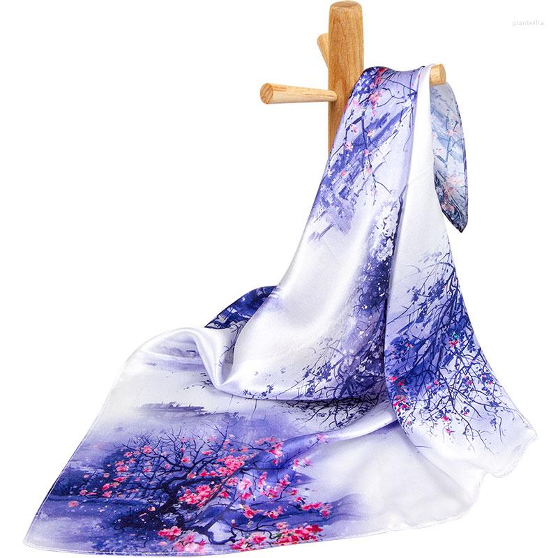 Scarves High-quality Pure Silk Scarf Women Bandana Female Hair Women's Natural Square Neck Headband For Old Town
Scarves High-quality Pure Silk Scarf Women Bandana Female Hair Women's Natural Square Neck Headband For Old Town