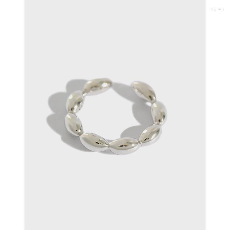 Cluster Rings 3.8MM Authentic S925 Sterling Silver Fine Jewelry Lucky O Oval Beads Geometric Ring Thick Chunky C-JT258
Cluster Rings 3.8MM Authentic S925 Sterling Silver Fine Jewelry Lucky O Oval Beads Geometric Ring Thick Chunky C-JT258