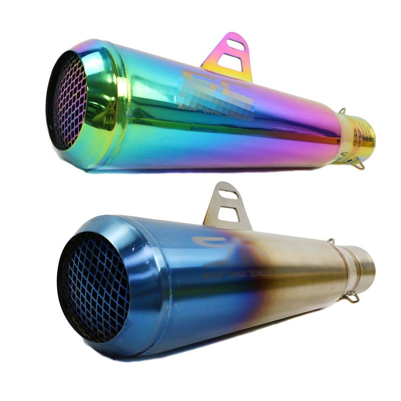 Motorcycle Exhaust System Universal 51mm Inlet Muffler With Brand Laser Fried Street Modified Stainless Steel For Escapes Moto
Motorcycle Exhaust System Universal 51mm Inlet Muffler With Brand Laser Fried Street Modified Stainless Steel For Escapes Moto