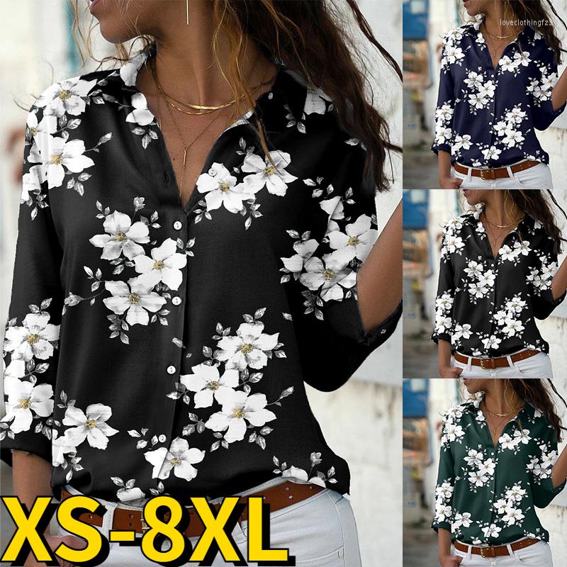 Women's Blouses V-neck Loose Size Button Tops Autumn Winter Women Retro Elegant Floral Print Shirt Everyday Street Sexy Casual Long Sleeve, Green
Women's Blouses V-neck Loose Size Button Tops Autumn Winter Women Retro Elegant Floral Print Shirt Everyday Street Sexy Casual Long Sleeve, Green