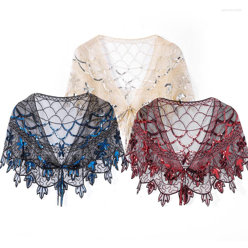 Scarves 2023 Fashion Women's Wedding Dress Shawl Retro Sequined Banquet High-end Cocktail Party Costume Matching
Scarves 2023 Fashion Women's Wedding Dress Shawl Retro Sequined Banquet High-end Cocktail Party Costume Matching