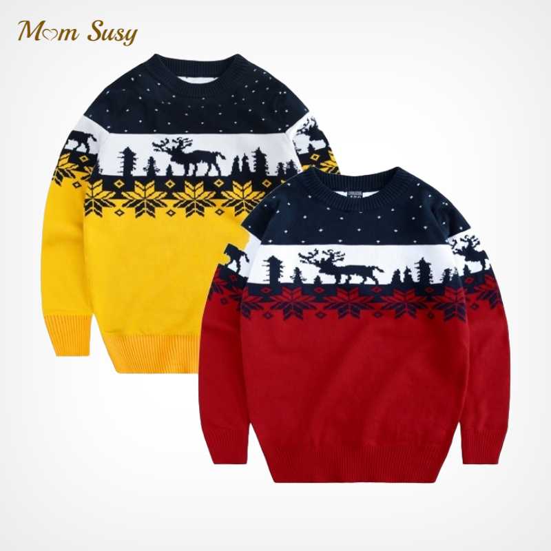 Pullover Baby Boy Girl Sweater Cotton Autumn Winter Spring Child Snowman Elk Deer Christmas Party Clothes 2-8Y
Pullover Baby Boy Girl Sweater Cotton Autumn Winter Spring Child Snowman Elk Deer Christmas Party Clothes 2-8Y
