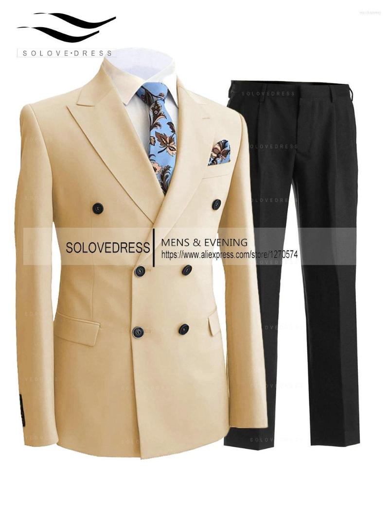 Men's Suits 2 Pieces Men's Suit Blazer Set Casual Tuxedo Double-breasted Jackets Shawl Lapel Dinner Party Jacket Wedding Grooms., Black
Men's Suits 2 Pieces Men's Suit Blazer Set Casual Tuxedo Double-breasted Jackets Shawl Lapel Dinner Party Jacket Wedding Grooms., Black