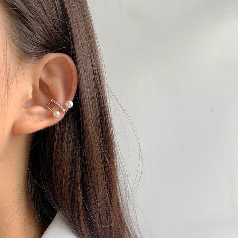 Backs Earrings VENTFILLE 925 Sterling Silver Double Layer Pearl Ear Clip For Women Trendy Elegant Simple Bridal Jewelry 2023
Backs Earrings VENTFILLE 925 Sterling Silver Double Layer Pearl Ear Clip For Women Trendy Elegant Simple Bridal Jewelry 2023