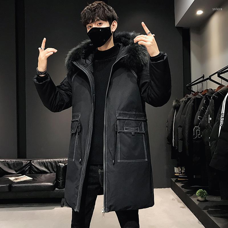 Men's Down Net Batch White Duck Winter Jacket Middle Long Hooded Coat Slim Casual Extra Thick And Warm, See chart
Men's Down Net Batch White Duck Winter Jacket Middle Long Hooded Coat Slim Casual Extra Thick And Warm, See chart