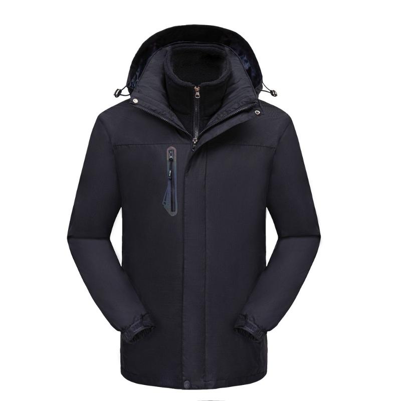 Men's Jackets Fashion Waterproof Hoodie Hat Detachable Breathable Sport Outdoor Coat, Black
Men's Jackets Fashion Waterproof Hoodie Hat Detachable Breathable Sport Outdoor Coat, Black