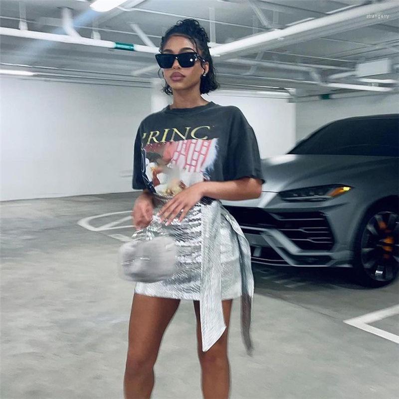 Skirts Fashion Leather Skinny Streetwear Elastic Shiny Vacation High Waist Bottom PU Lace Up Hip Skirt Women Solid Ribbon, Silvery
Skirts Fashion Leather Skinny Streetwear Elastic Shiny Vacation High Waist Bottom PU Lace Up Hip Skirt Women Solid Ribbon, Silvery