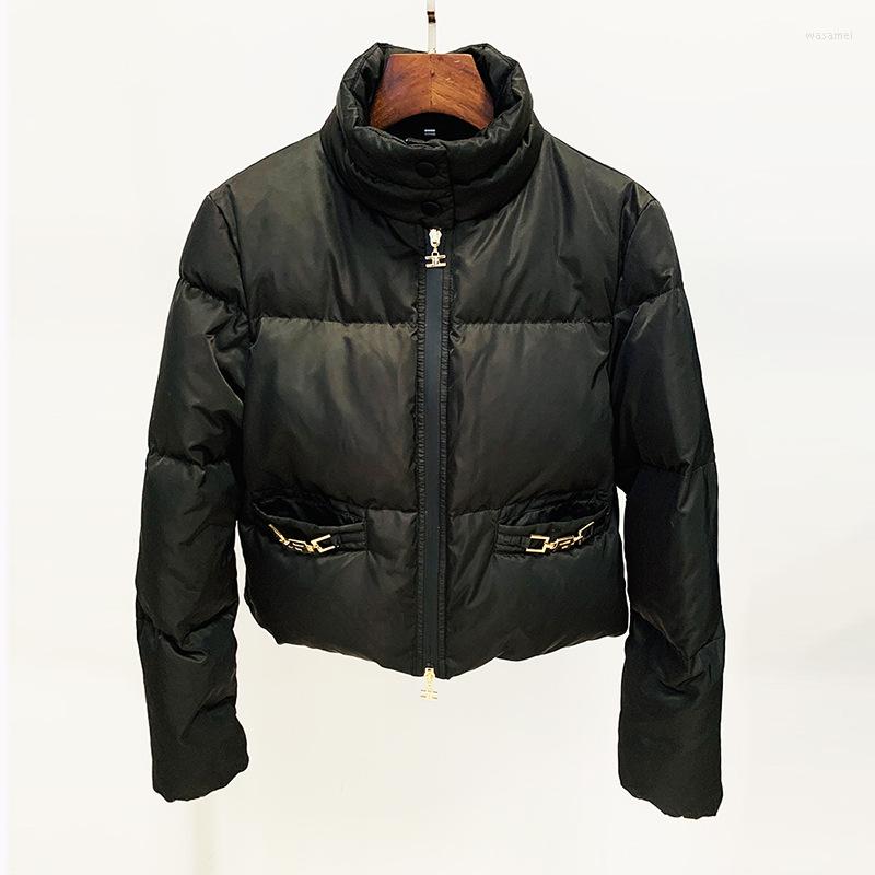 Women' Jackets 2023 Winter Europe And America Simple Waist Slim Short Coat Down Jacket Celebrity Fashion Outwear Personality Top, Black
Women' Jackets 2023 Winter Europe And America Simple Waist Slim Short Coat Down Jacket Celebrity Fashion Outwear Personality Top, Black