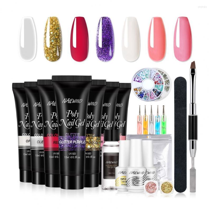 Nail Art Kits 1 Set Extension With Decor Glitter Long Lasting Professional UV Gel Polish Kit For Salon
Nail Art Kits 1 Set Extension With Decor Glitter Long Lasting Professional UV Gel Polish Kit For Salon