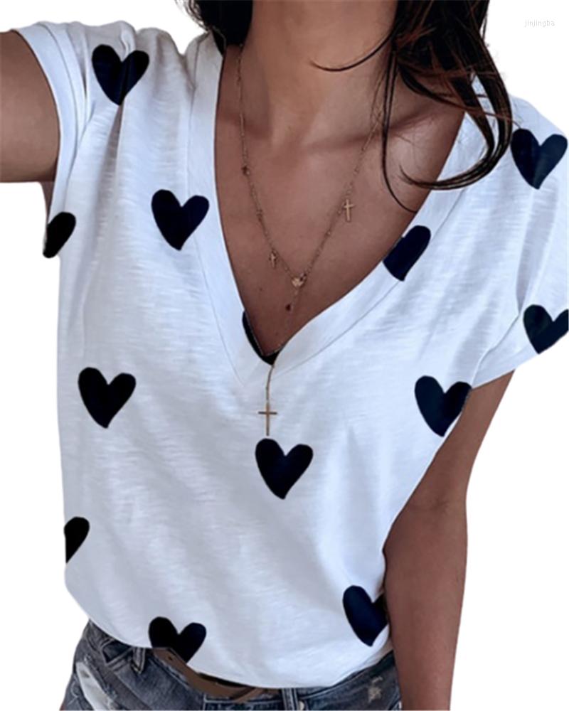 Women's T Shirts Summer Women T-shirts Casual Harajuku Love Printed Top Tee Female V Neck Shirt Short Sleeve For Graphic, Ktl202055 yellow
Women's T Shirts Summer Women T-shirts Casual Harajuku Love Printed Top Tee Female V Neck Shirt Short Sleeve For Graphic, Ktl202055 yellow