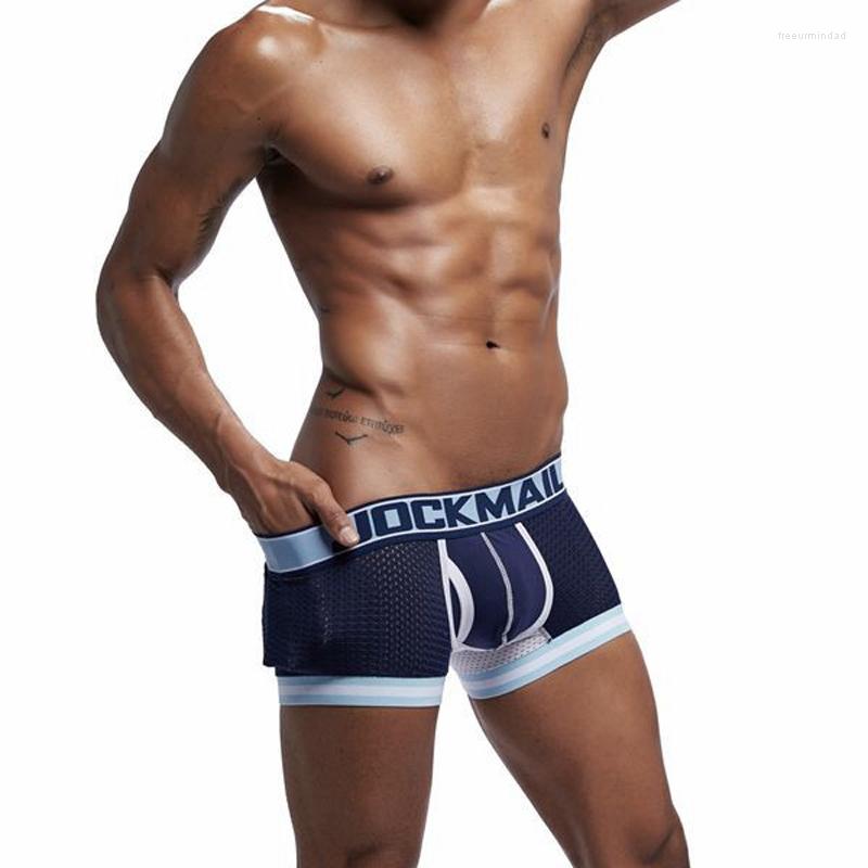 Underpants HaleyChan 1Pc Men's Underwear Mesh Breathable Stitching Boxer Briefs Mens Sexy Lingerie Men, Navy blue-boxers
Underpants HaleyChan 1Pc Men's Underwear Mesh Breathable Stitching Boxer Briefs Mens Sexy Lingerie Men, Navy blue-boxers