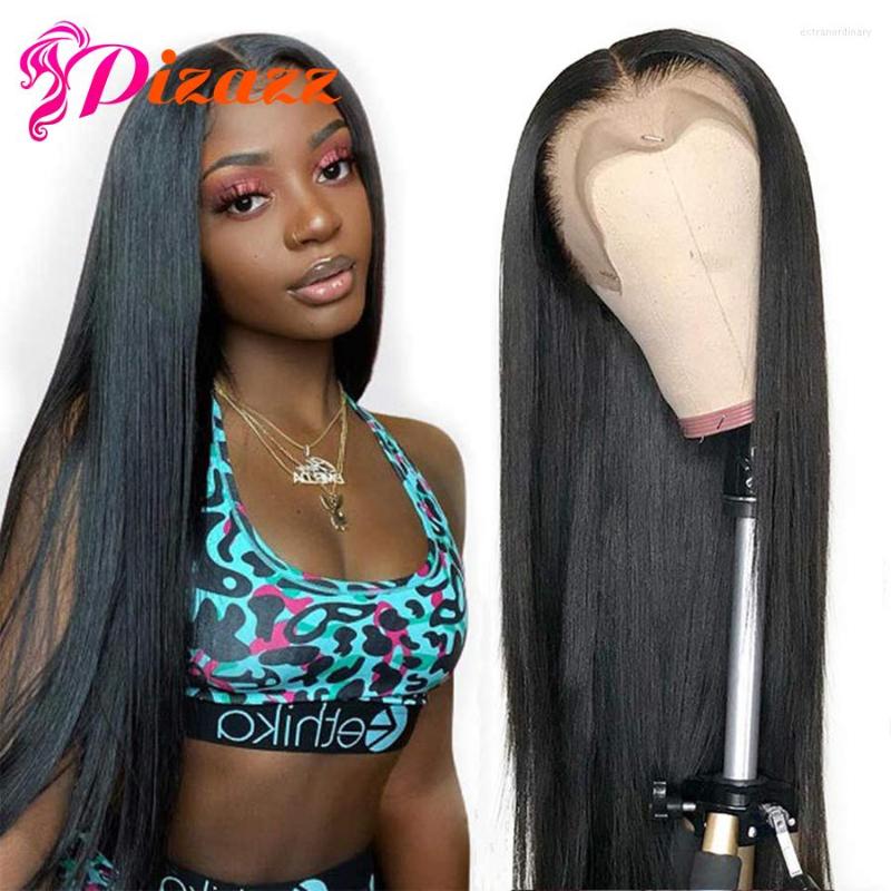 Pizazz Straight Lace Front Human Hair Wigs For Women Middle Part Brazilian Wig Remy 13x1Lace Pre Plucked, Natural color
Pizazz Straight Lace Front Human Hair Wigs For Women Middle Part Brazilian Wig Remy 13x1Lace Pre Plucked, Natural color