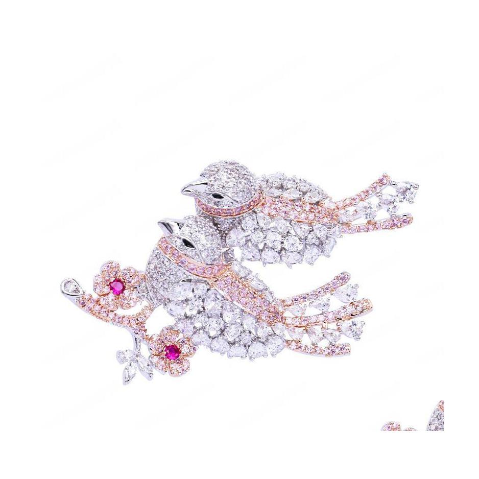 Pins Brooches Cubic Zircon Bird Cor Jewelry For Women Fashion Wedding Pins Gold Plated Esigner Scarf Buckle Drop Delivery Dhsiy
Pins Brooches Cubic Zircon Bird Cor Jewelry For Women Fashion Wedding Pins Gold Plated Esigner Scarf Buckle Drop Delivery Dhsiy