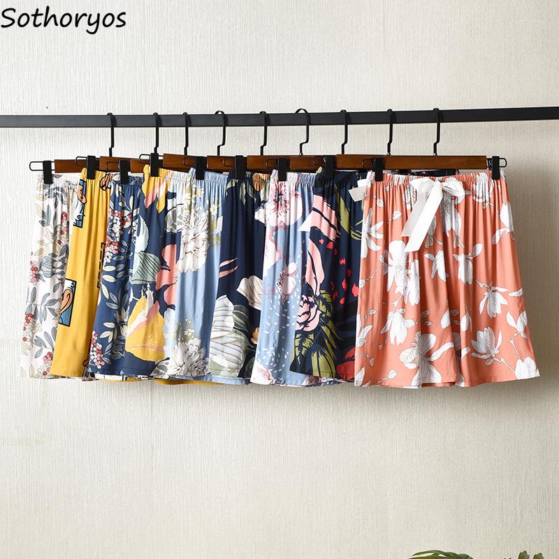 Women's Sleepwear Sleep Bottoms Women Printed Floral Summer Cotton Breathable Soft Straight Trousers Female Leisure Bow Elastic Waist
Women's Sleepwear Sleep Bottoms Women Printed Floral Summer Cotton Breathable Soft Straight Trousers Female Leisure Bow Elastic Waist