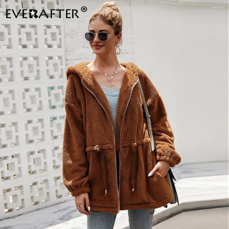 Women' Jackets EVERAFTER Teddy Long Sleeve Hooded Coat Women Winter Zipper Loose Drawstring Streetwear Lady Elegant Outerwear 2023, Blue
Women' Jackets EVERAFTER Teddy Long Sleeve Hooded Coat Women Winter Zipper Loose Drawstring Streetwear Lady Elegant Outerwear 2023, Blue