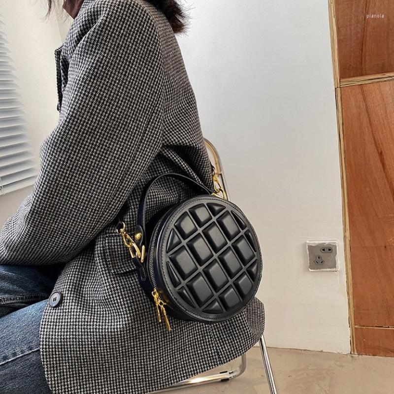 Evening Bags 2023 Korean Fashion Messenger Waist Bag Women Shoulder Rhombus Chocolate Round Cake Handbag Female Wallet, Brown
Evening Bags 2023 Korean Fashion Messenger Waist Bag Women Shoulder Rhombus Chocolate Round Cake Handbag Female Wallet, Brown