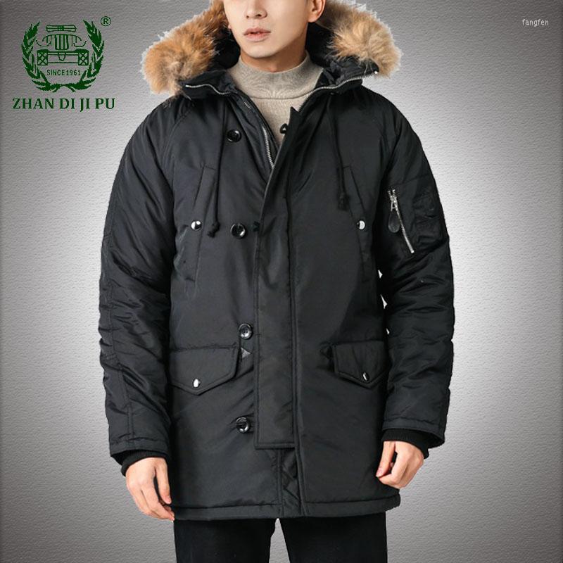 Men's Down Winter Thicken Military Parkas Men Casual Solid Color Warm Hooded Medium-long Coats Male Artificial Fur Big Pockets Mens Jackets, Black
Men's Down Winter Thicken Military Parkas Men Casual Solid Color Warm Hooded Medium-long Coats Male Artificial Fur Big Pockets Mens Jackets, Black