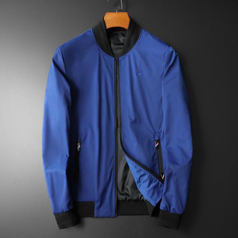 Men's Jackets Bee Embroidery Male Luxury Stand Collar Zipper Casual Mens Coats Slim Fit Business Man Plus Size 4XLMen's, Blue
Men's Jackets Bee Embroidery Male Luxury Stand Collar Zipper Casual Mens Coats Slim Fit Business Man Plus Size 4XLMen's, Blue