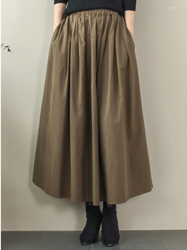 Skirts Autumn Skirt Women Retro Loose Simple 2023 Female Casual All-match, Figure 1
Skirts Autumn Skirt Women Retro Loose Simple 2023 Female Casual All-match, Figure 1