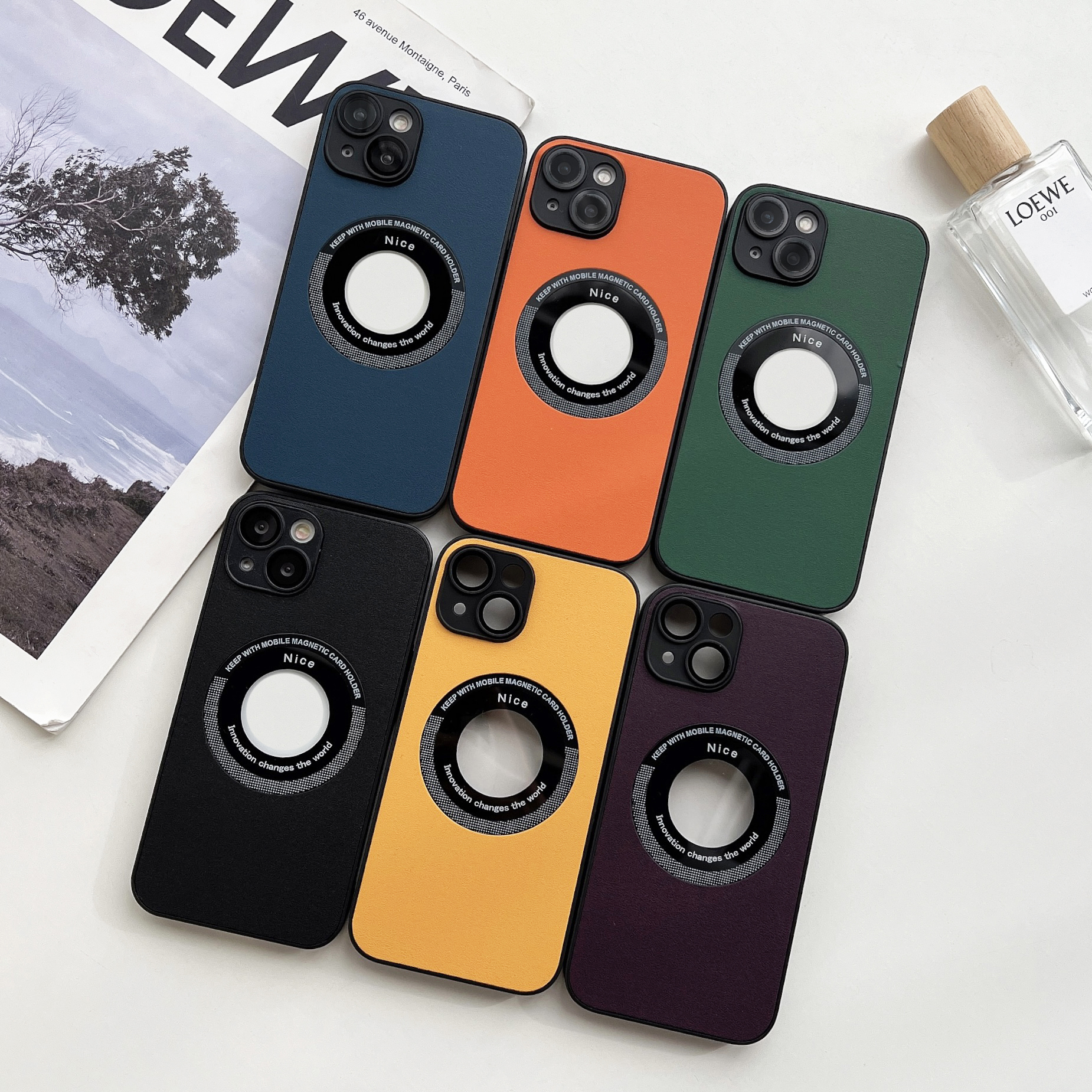 Cell Phone Housings Case Cover MagSafe Leather Case Magnetic Charging For Apple iPhone 14 13 12 11 Pro Max, Yellow
Cell Phone Housings Case Cover MagSafe Leather Case Magnetic Charging For Apple iPhone 14 13 12 11 Pro Max, Yellow