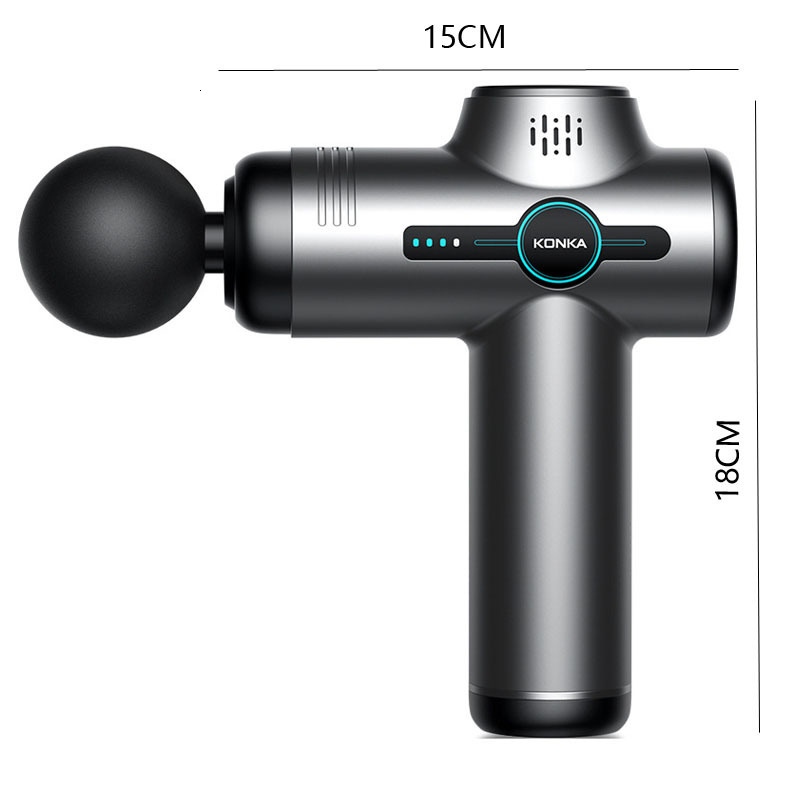 Full Body Massager Mini Massage Gun Electric Shock Muscle Relaxation Vibration Fitness Massager For Body Neck Back Ladies Home Travel Fascia Gun 23020