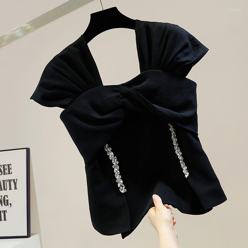 Women' T Shirts Rhinestone Fashion Exquisite Pleated Stitching Tube Top Tshirt Women 2023 Summer Slim-Fit Ruched Sleeveless Elegant Vest, Black
Women' T Shirts Rhinestone Fashion Exquisite Pleated Stitching Tube Top Tshirt Women 2023 Summer Slim-Fit Ruched Sleeveless Elegant Vest, Black