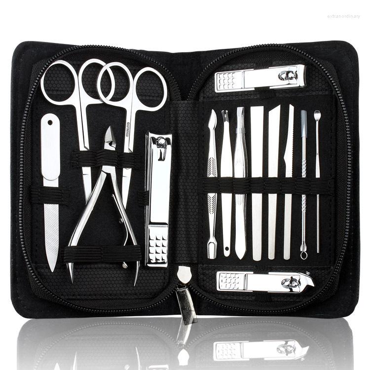Nail Art Kits 15pcs Clipper Manicure Set High Quality Stainless Cutter Pedicure Scissor Cuticle Nipper Tools Personal Care Kit
Nail Art Kits 15pcs Clipper Manicure Set High Quality Stainless Cutter Pedicure Scissor Cuticle Nipper Tools Personal Care Kit