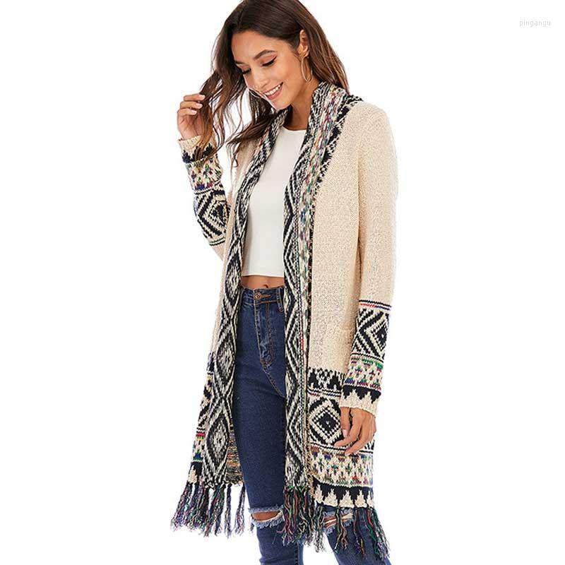 Women's Knits BOHO INSPIRED Winter Sweater Cardogam Women Lapel Tassel Jacquard Long Sleeve Cardigan Bohemian Retro Tops, Sky blue
Women's Knits BOHO INSPIRED Winter Sweater Cardogam Women Lapel Tassel Jacquard Long Sleeve Cardigan Bohemian Retro Tops, Sky blue