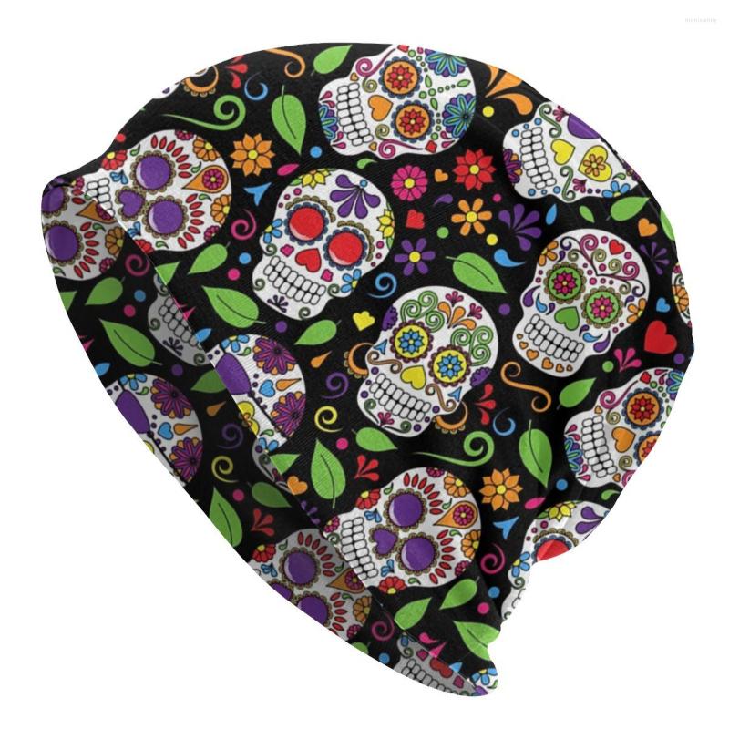 Berets Hippie Colorful Sugar Skull Flower Black Pattern Skullies Beanies Beanie Hat Mexican Day Of The Dead Knitted Bonnet Cap For Ski, 15
Berets Hippie Colorful Sugar Skull Flower Black Pattern Skullies Beanies Beanie Hat Mexican Day Of The Dead Knitted Bonnet Cap For Ski, 15