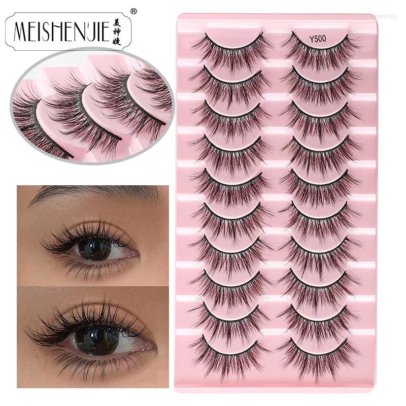 False Eyelashes MEISHENJIE 3D Mink Lashes 3/5/10 Pair Natural Eyelash Dramatic Faux Cils Makeup Fake Extension Maquiagem
False Eyelashes MEISHENJIE 3D Mink Lashes 3/5/10 Pair Natural Eyelash Dramatic Faux Cils Makeup Fake Extension Maquiagem